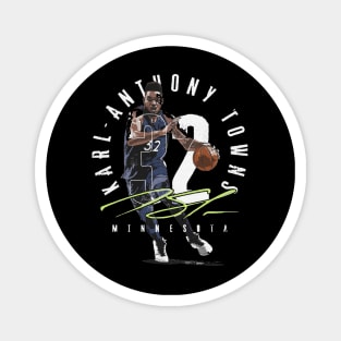 Karl-Anthony Towns Minnesota Number Magnet